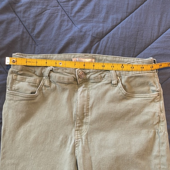 KUT from the Kloth Straight Leg Olive Jeans - Picture 8 of 10